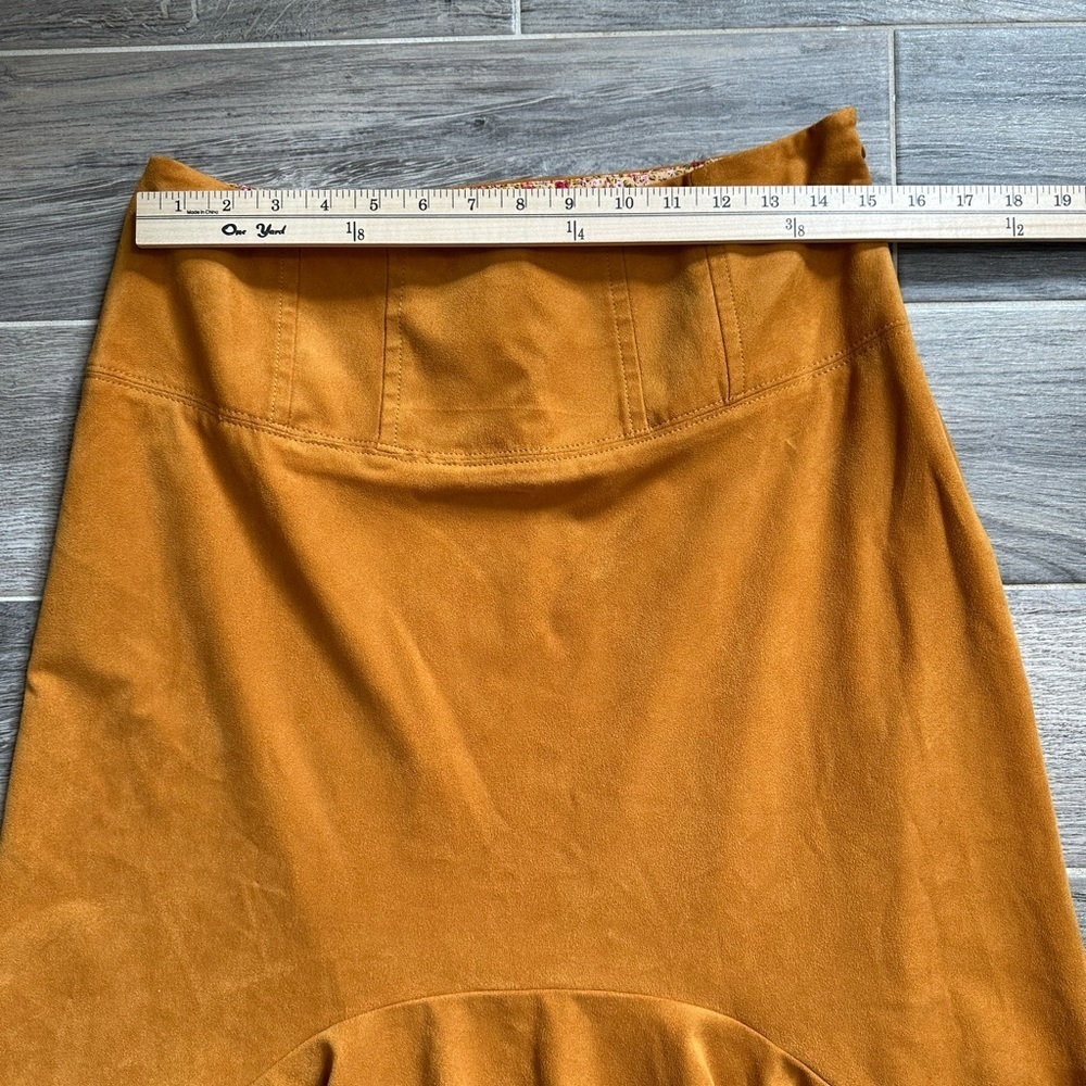 Anthropologie Golden High-Low Skirt - Picture 4 of 14